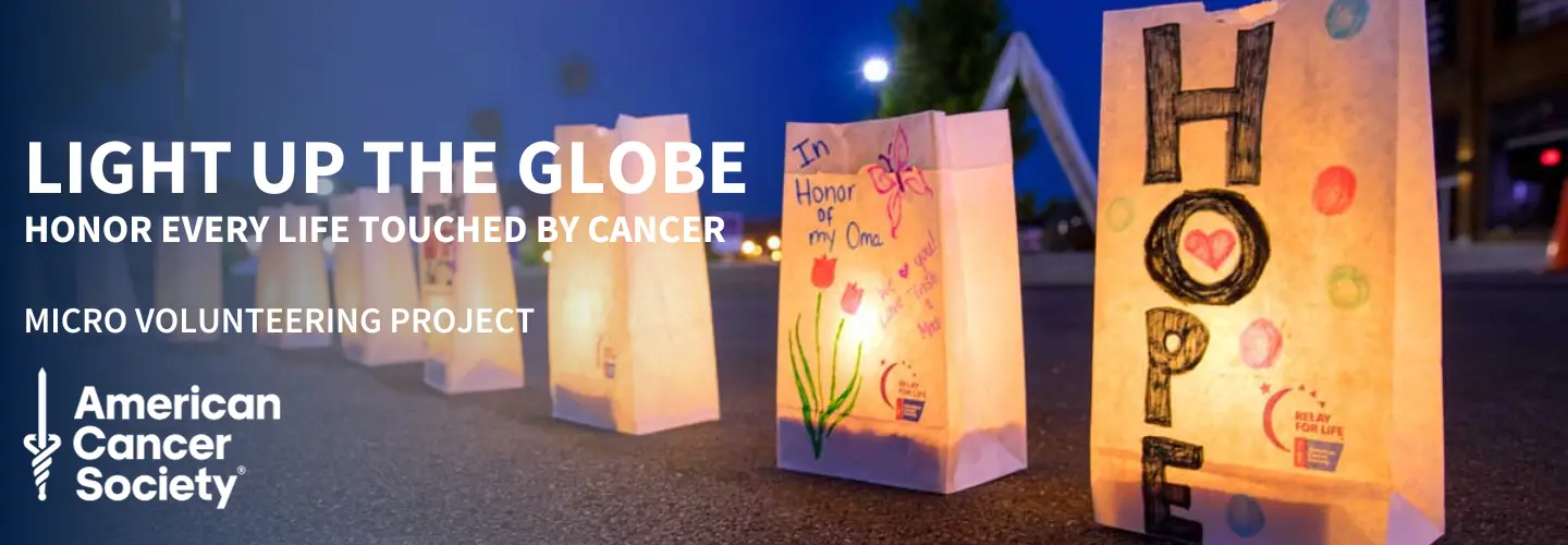 light Up The Globe - Header Image